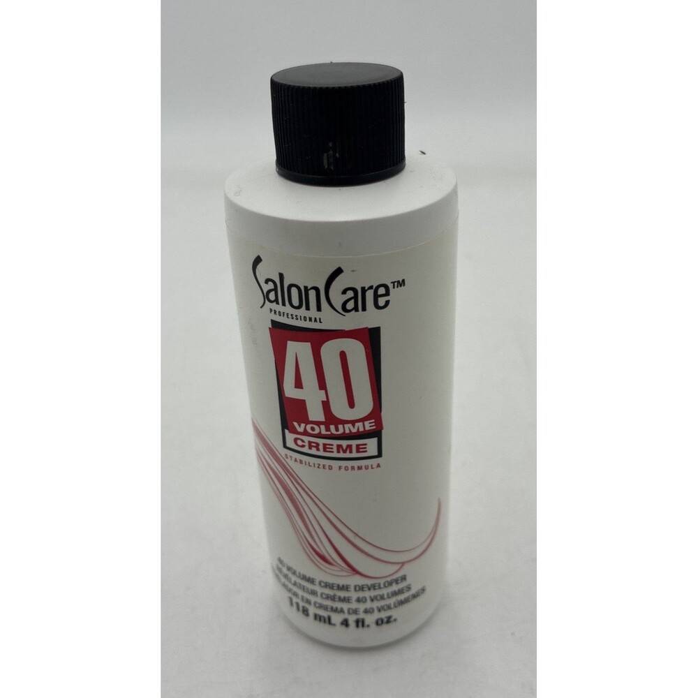 Salon Care 40 Volume Creme Developer 4 oz NEW!